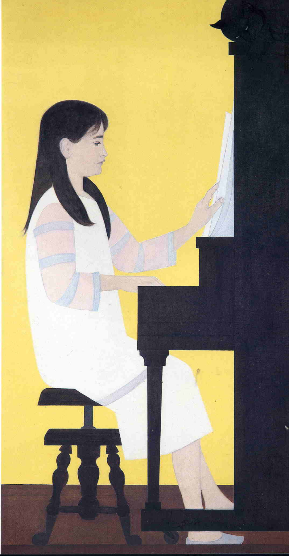 Will Barnet. Young girl