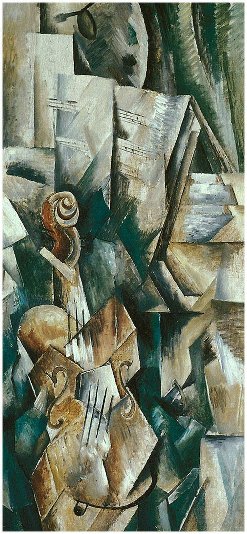 Georges Braque. Violin and palette