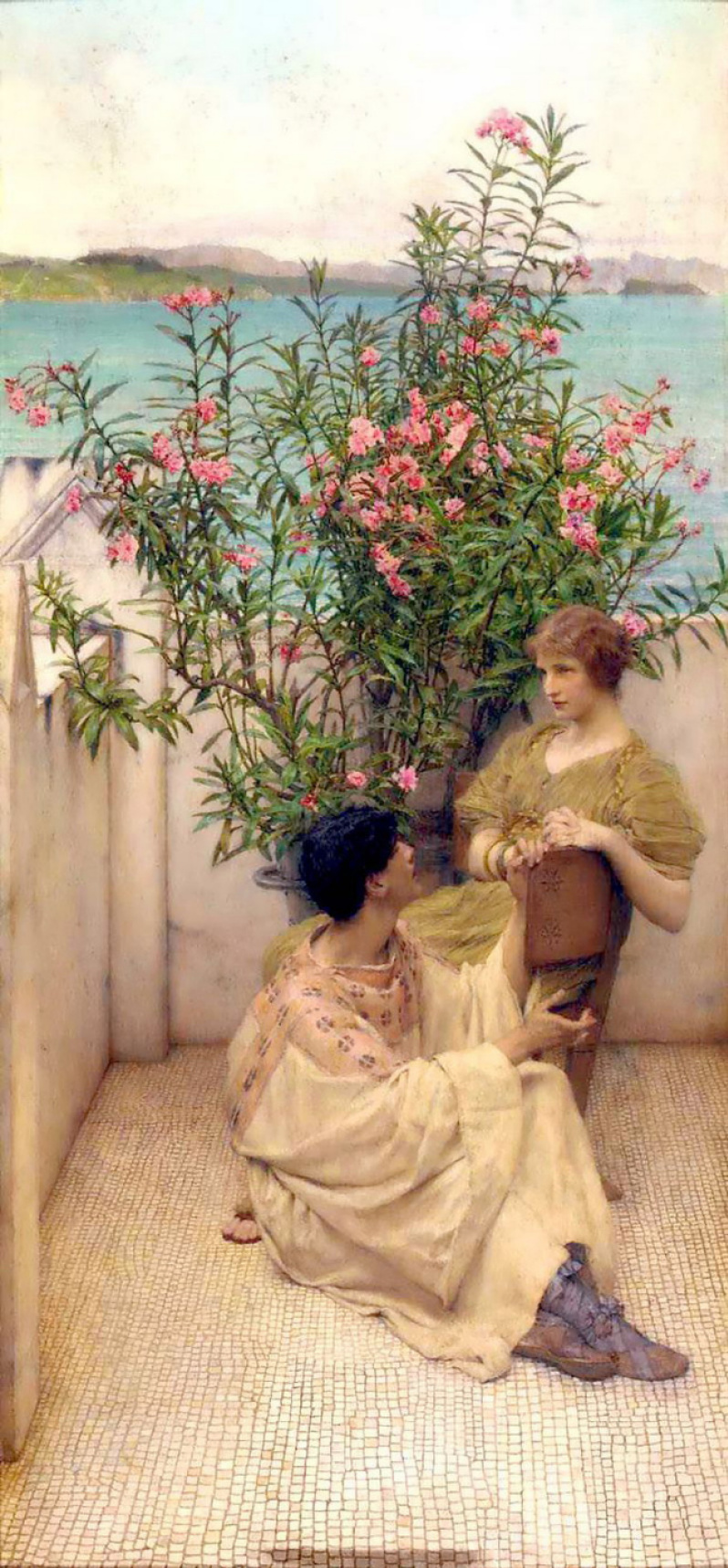 Lawrence Alma-Tadema. Courtship