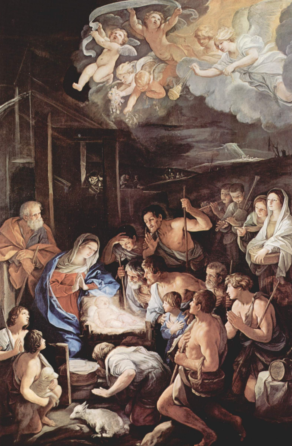 the adoration of the shepherds