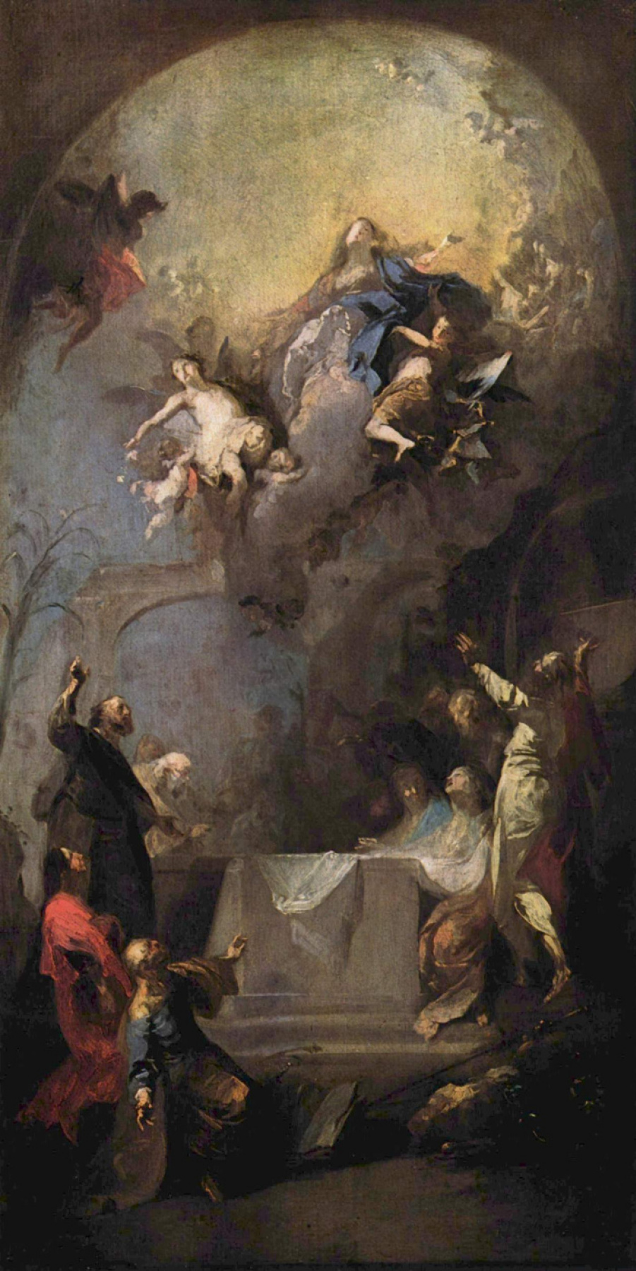 Franz Anton Maulberch. Assumption Of The Virgin Mary