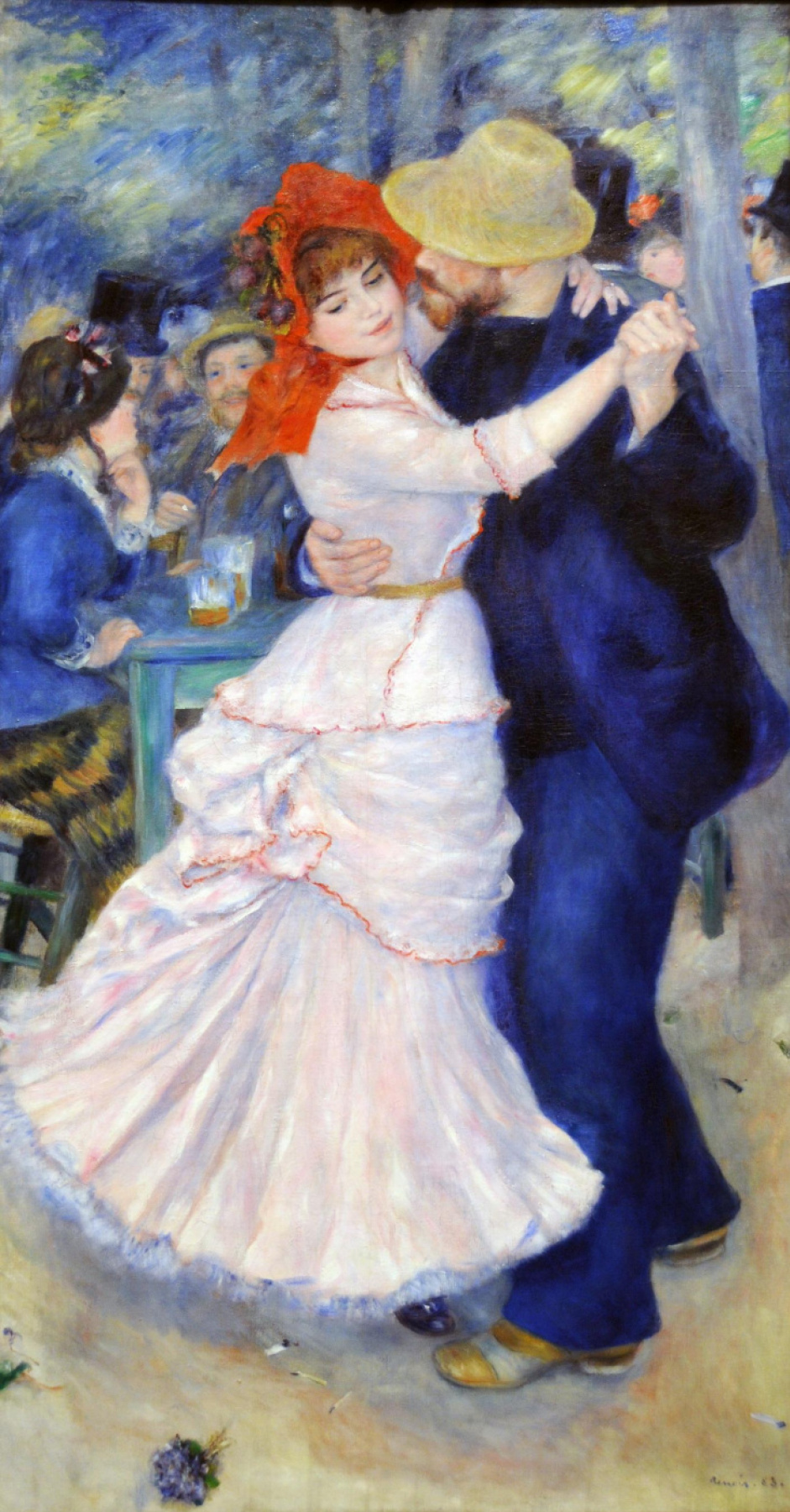 Pierre Auguste Renoir. Dance at Bougival