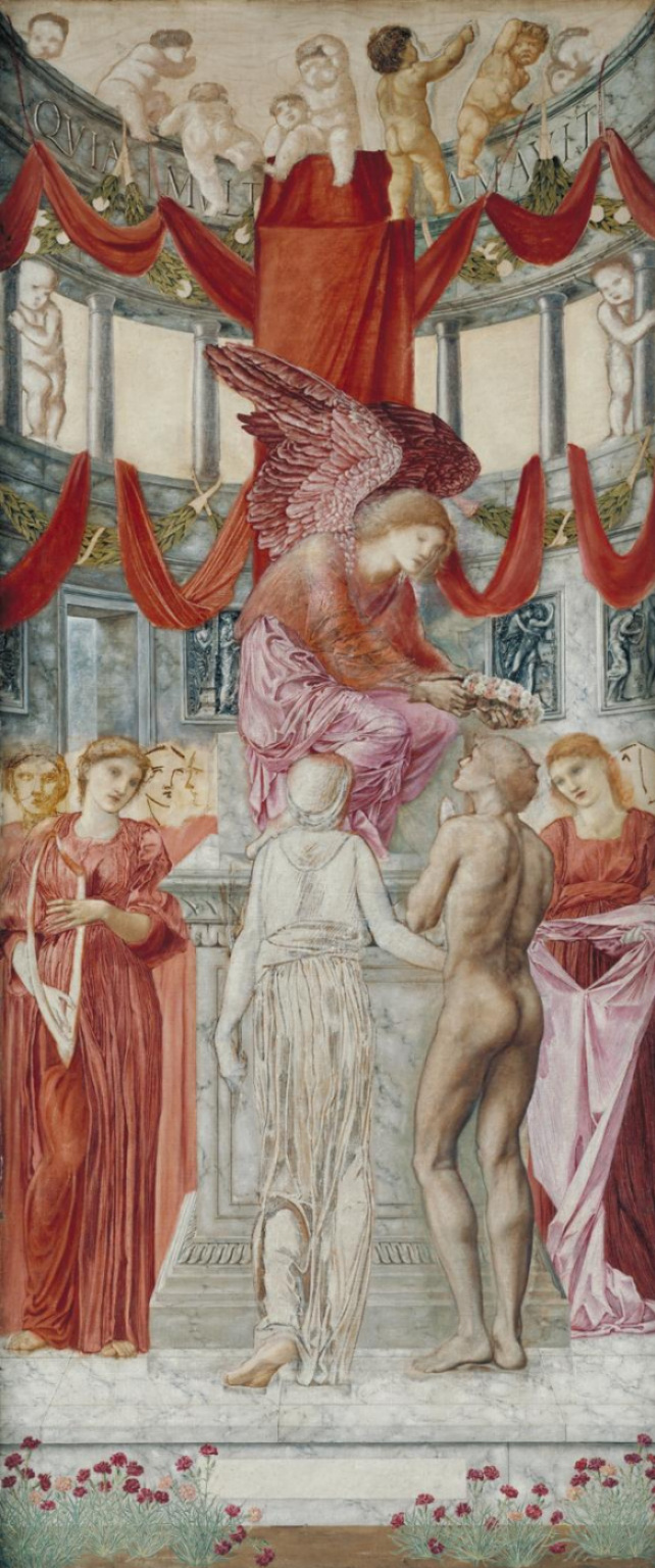 Edward Coley Burne-Jones. The Temple of Love