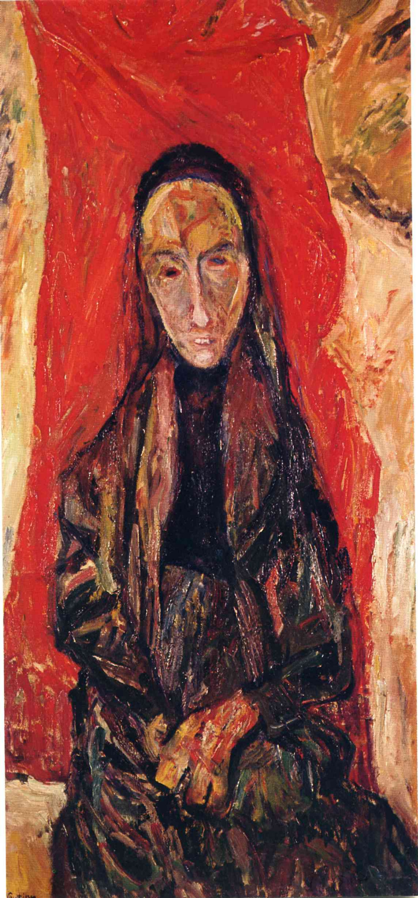 Chaim Soutine. Portrait of a widow