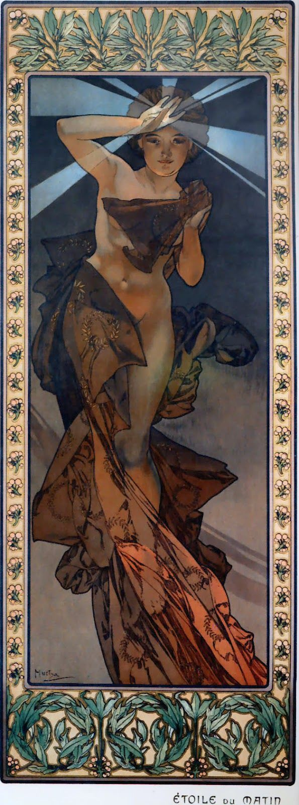 Alfonse Mucha. Morning star