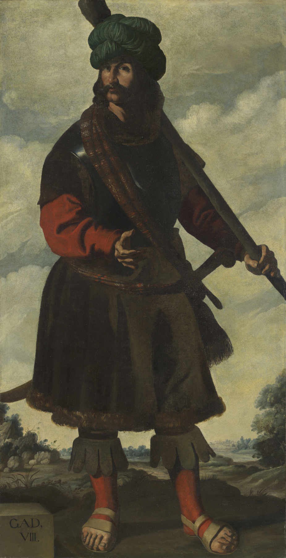 Francisco de Zurbaran. Bastard of the series, "Jacob and his twelve sons"