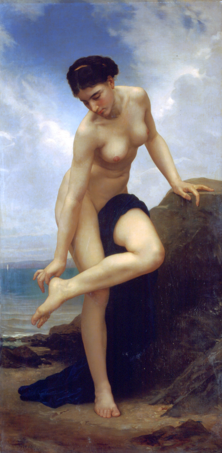 William-Adolphe Bouguereau. After swimming