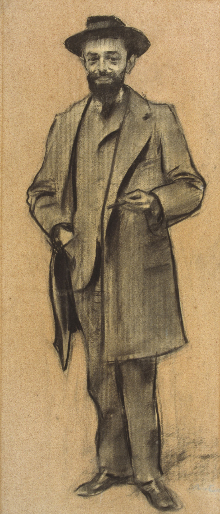 Ramon Casas i Carbó. Portrait of Enric de Fuentes