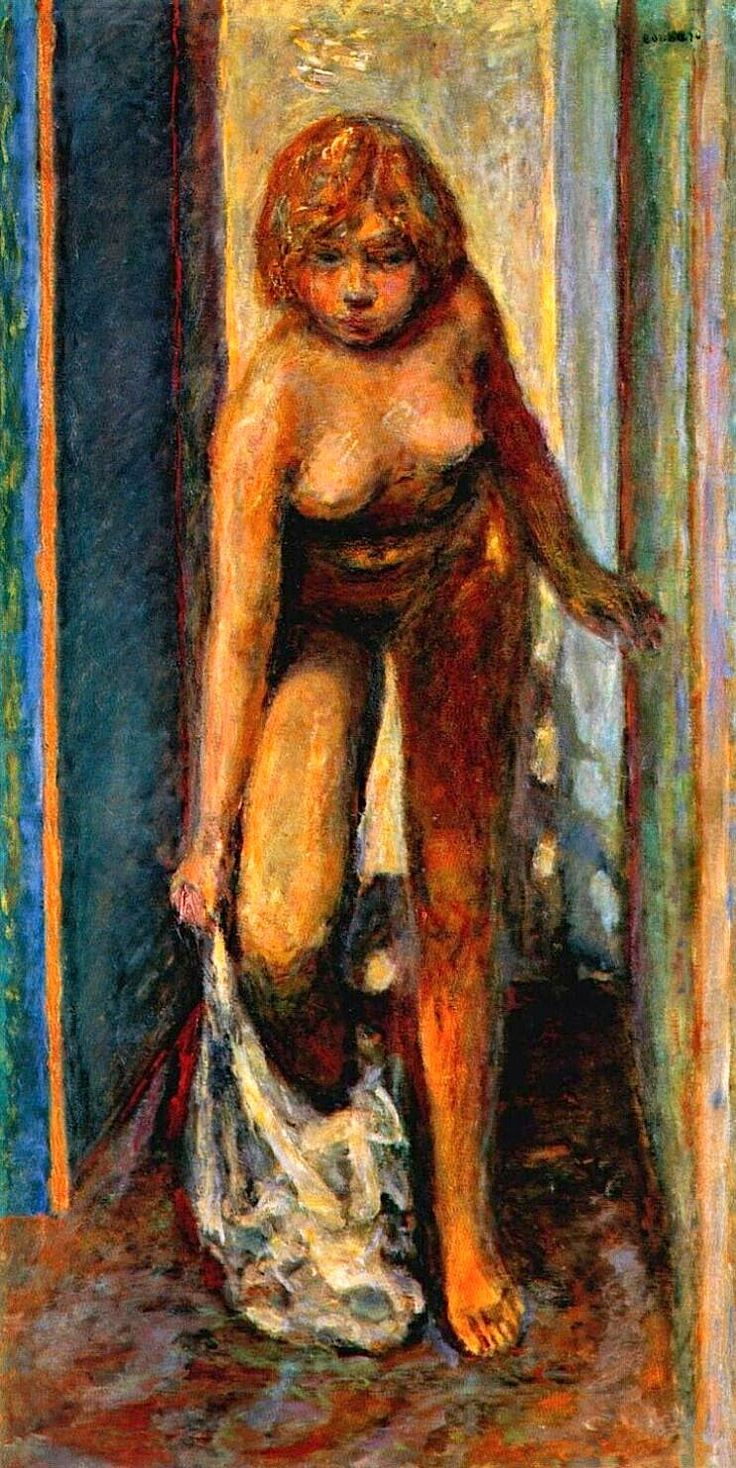 Pierre Bonnard. Woman undresses