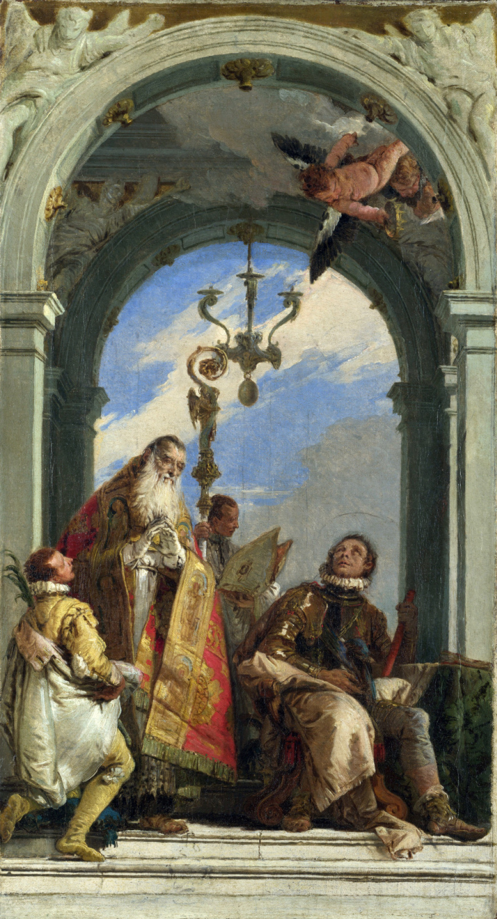 Giovanni Battista Tiepolo. Saints Maximus and Oswald