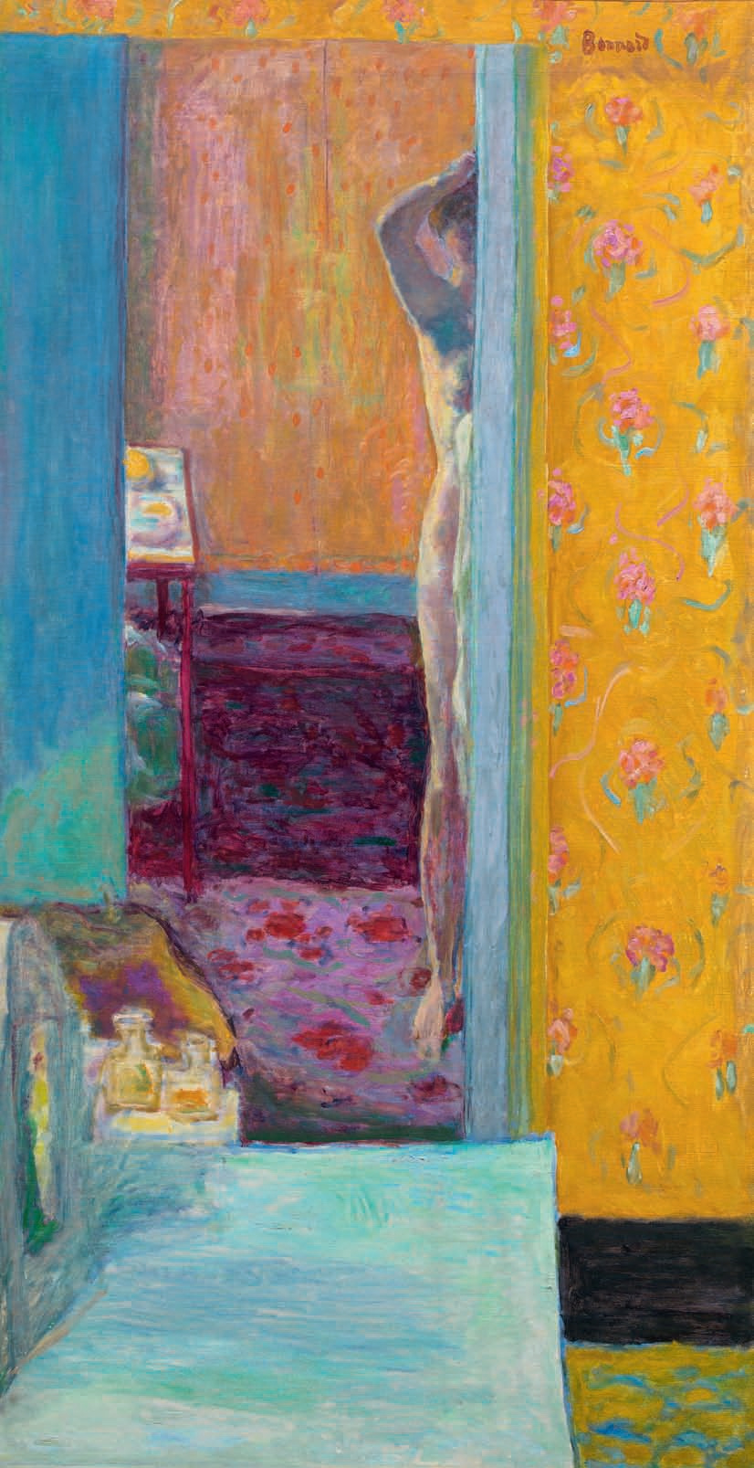 Pierre Bonnard. Nude in an interior