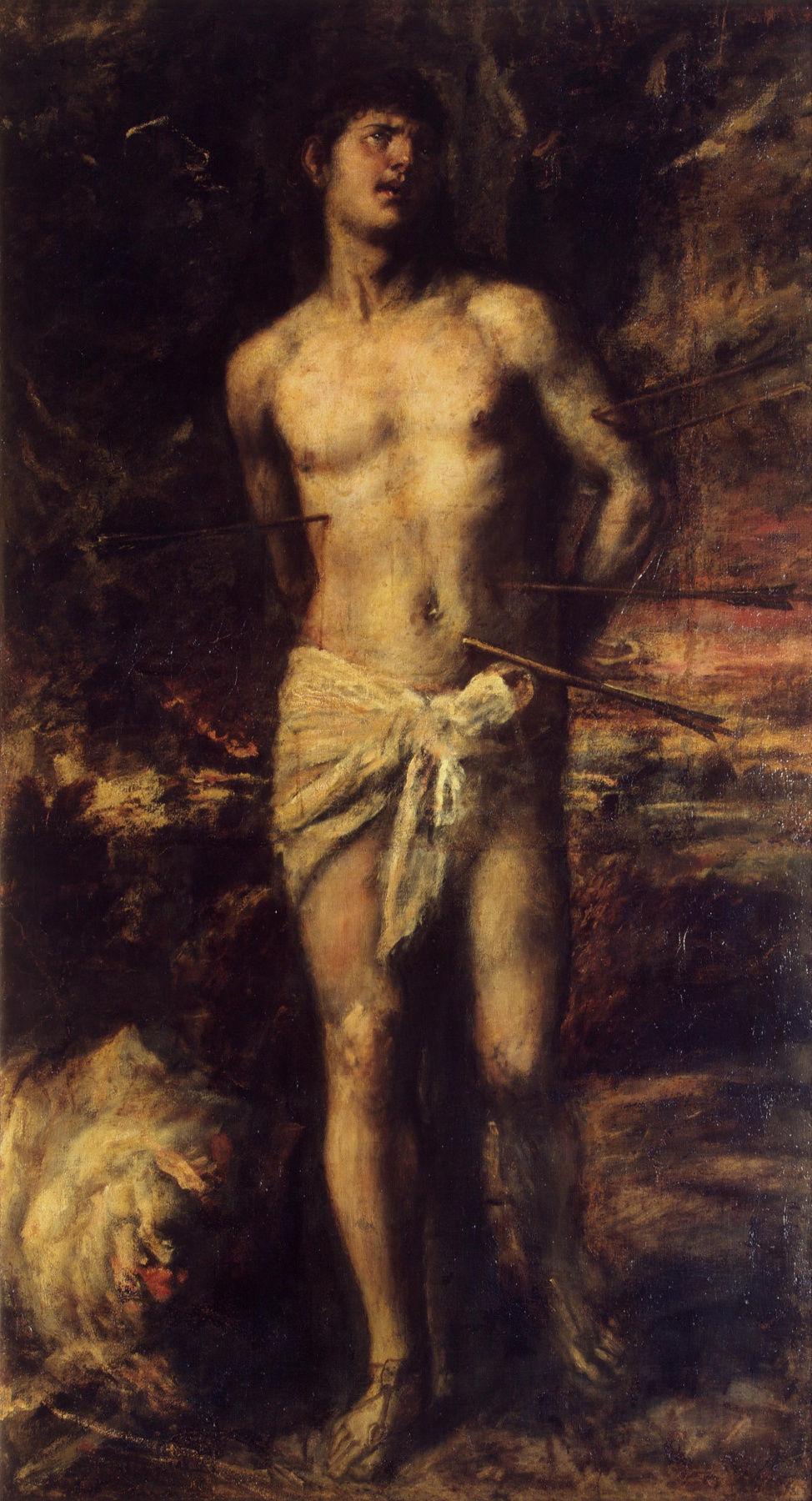 Titian Vecelli. Saint Sebastian