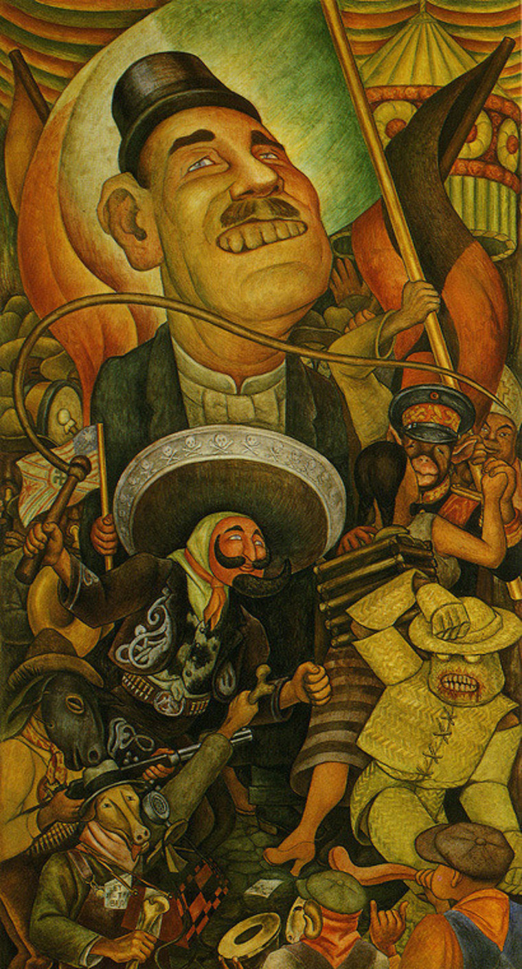 Diego Maria Rivera. Mexican carnival