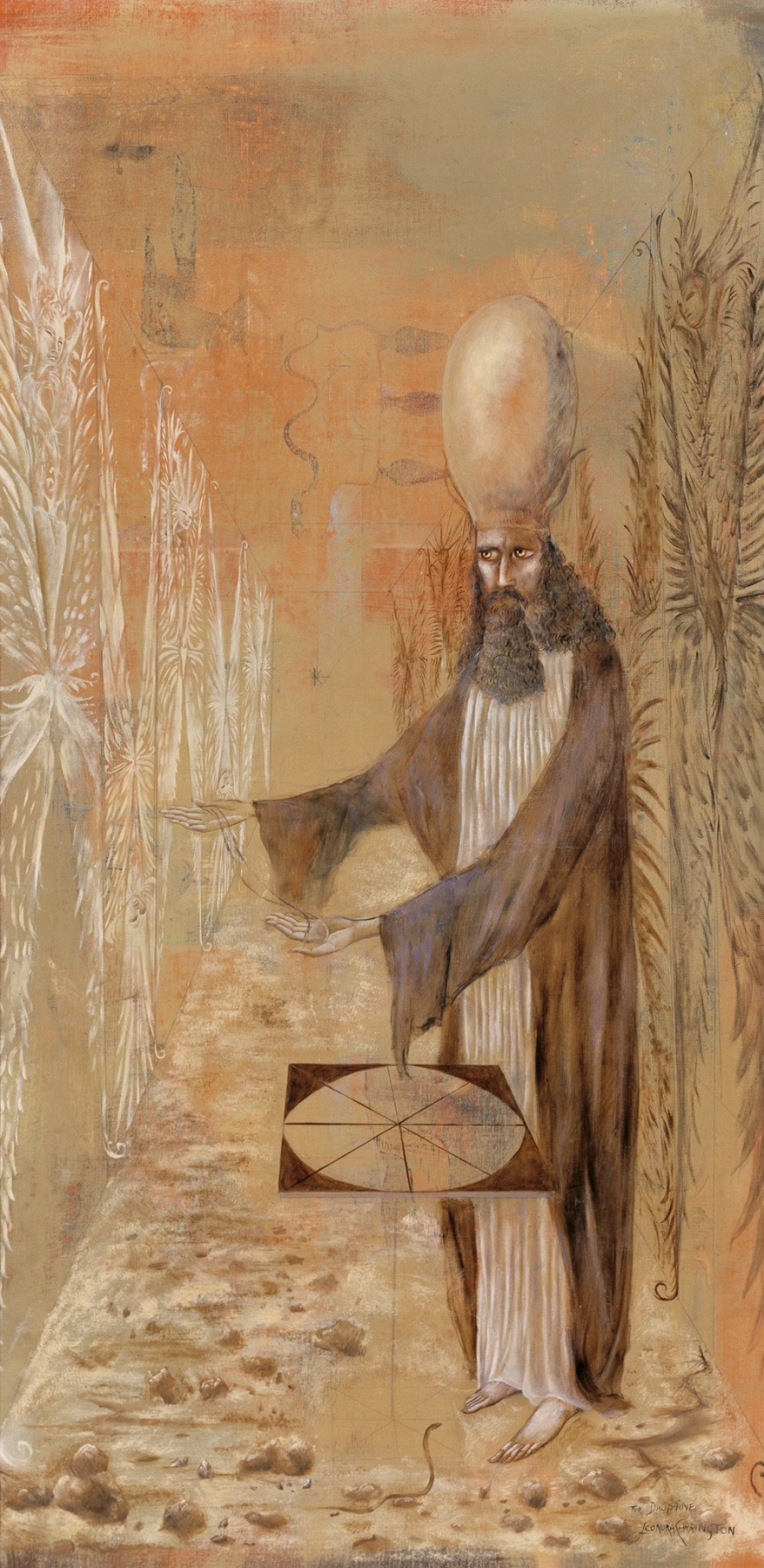 Leonora Carrington. The Hierophant for the Dauphin