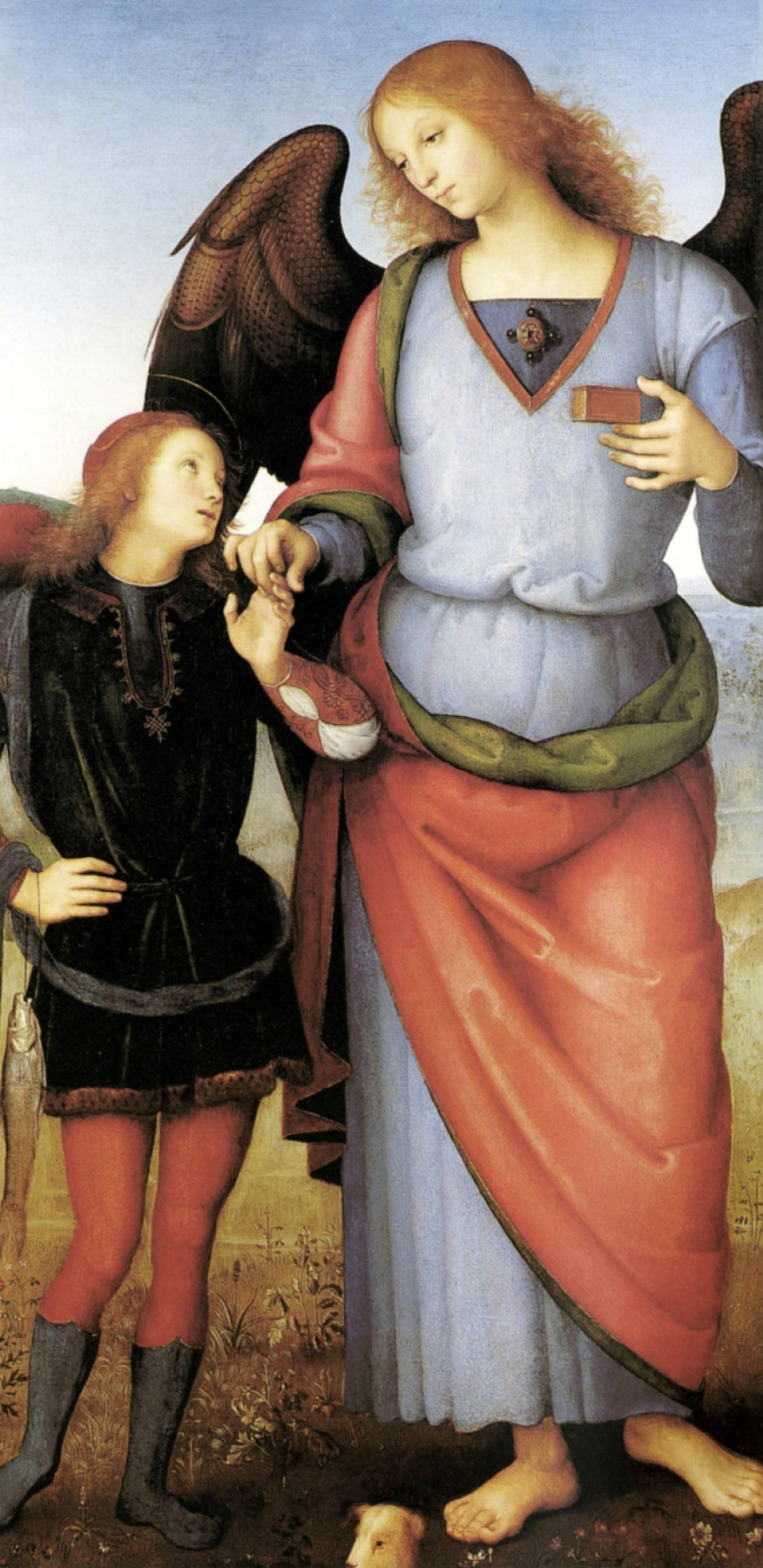 Pietro Perugino. The Archangel Raphael with Tobias