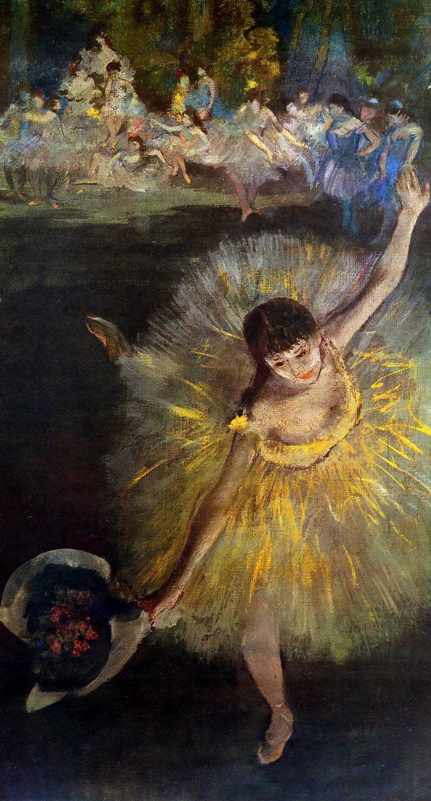 Edgar Degas. Dancer bowing