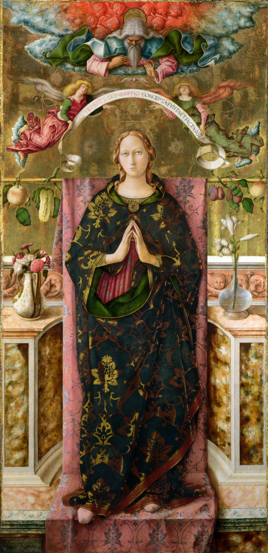 Carlo Crivelli. Immaculate conception