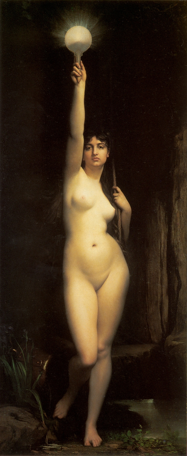 Jules Joseph Lefebvre. Alegoría de la verdad 1870