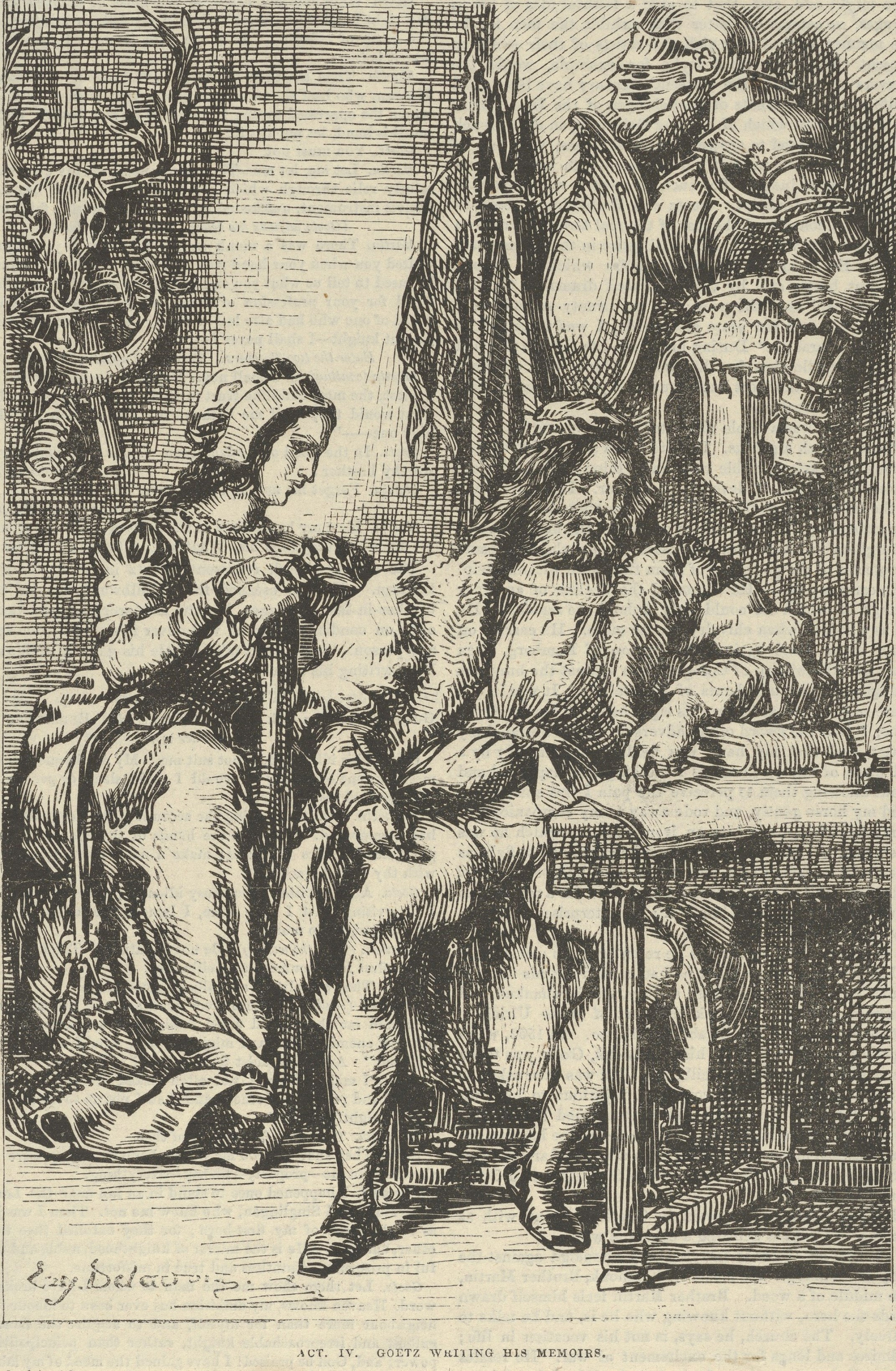 Goetz Götz Von Berlichingen When Writing Memoirs For