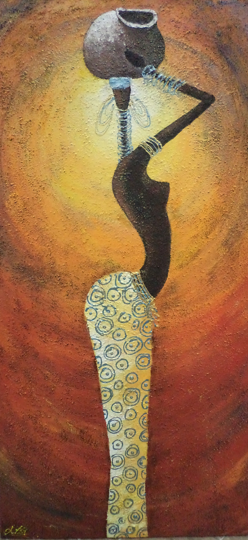 Lina Obolenska. Serie Masai