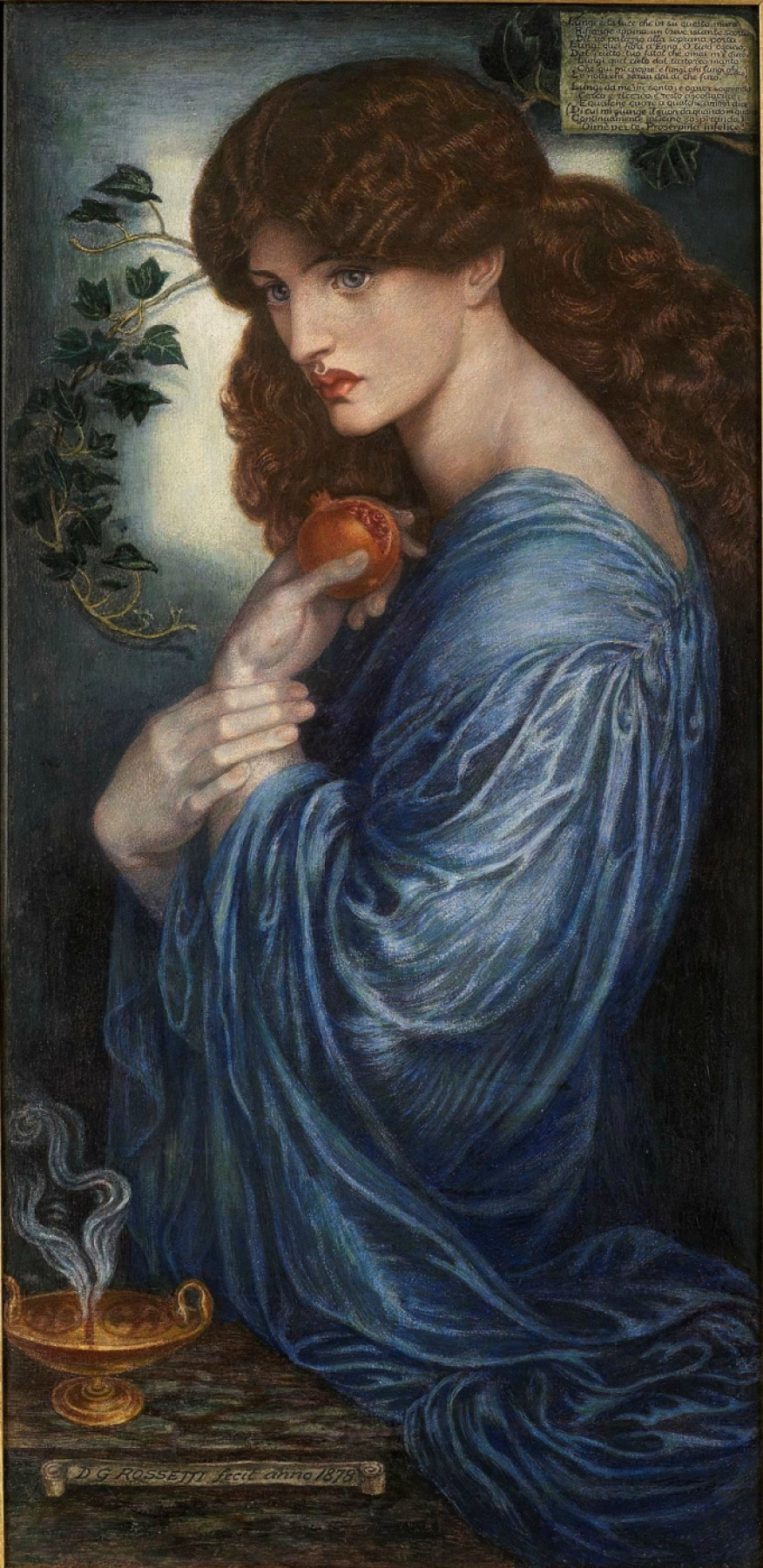 Dante Gabriel Rossetti. Прозерпина