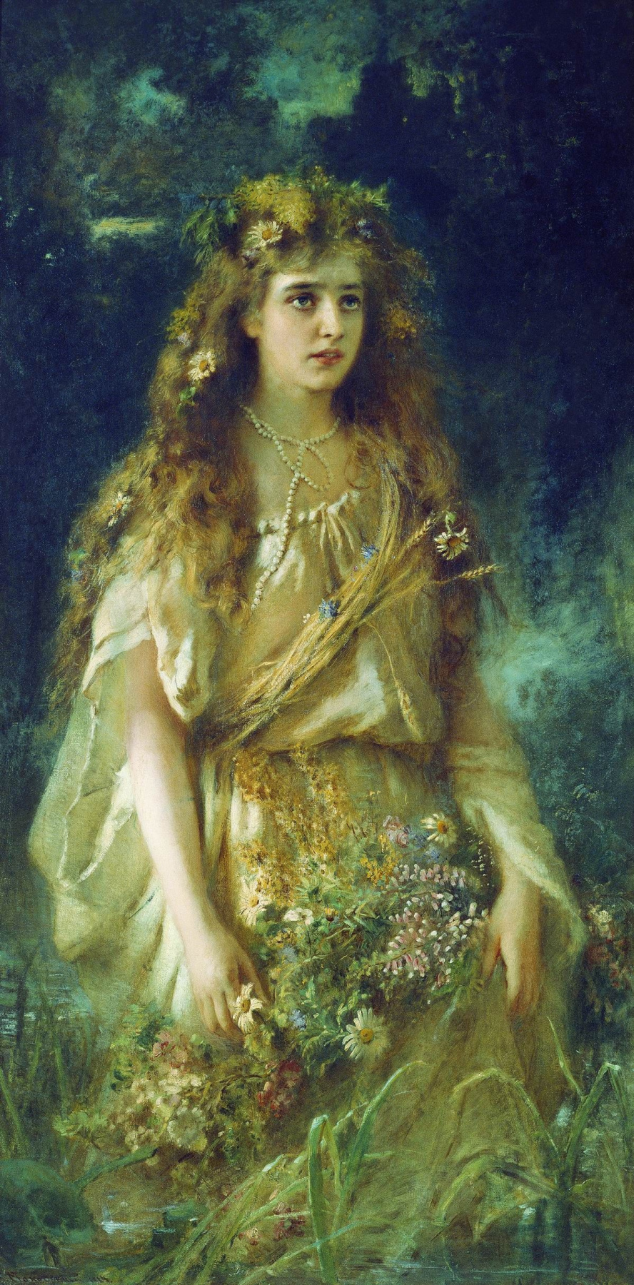 Konstantin Makovsky. Ophelia