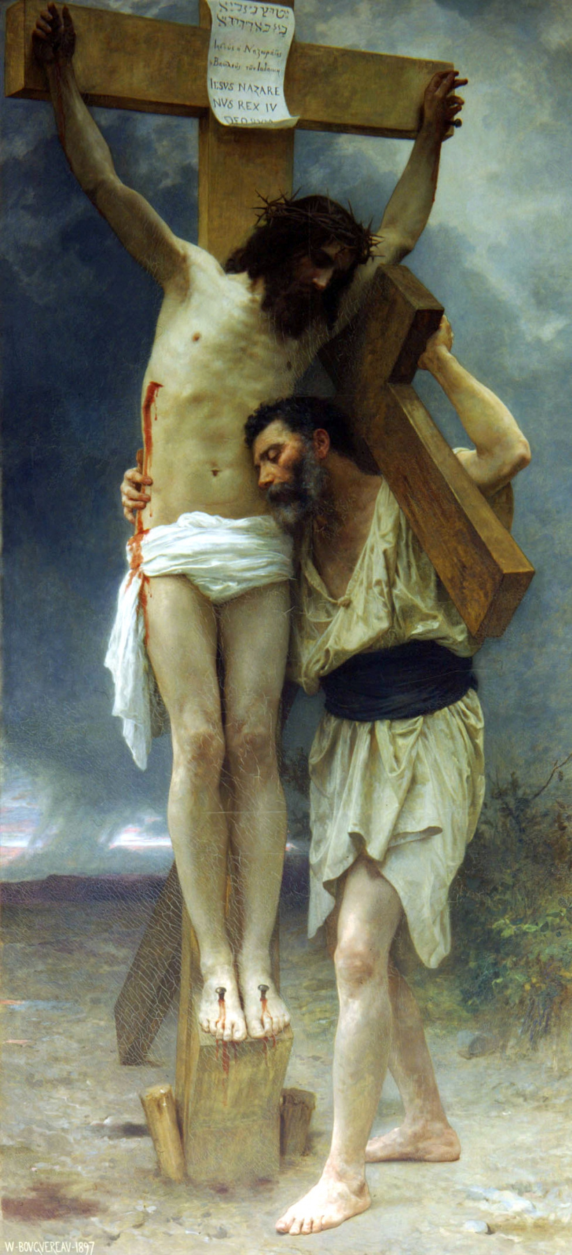 William-Adolphe Bouguereau. Compassion