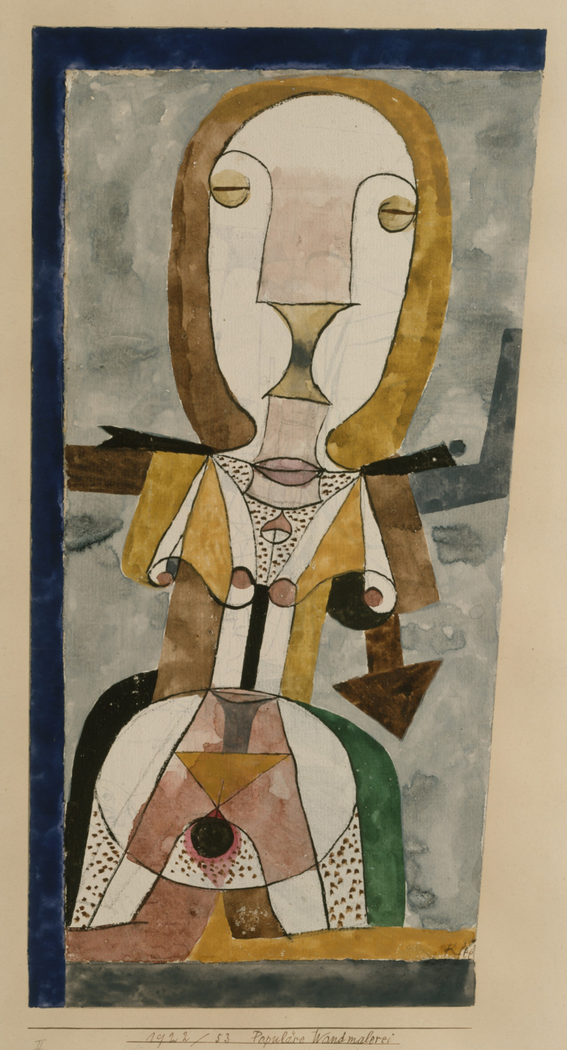 Buy digital version: Portrait by Paul Klee, New York City | Arthive