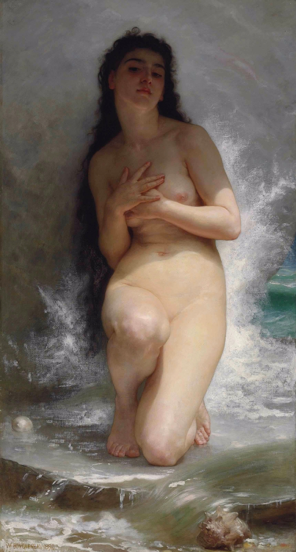 William-Adolphe Bouguereau. Pearl