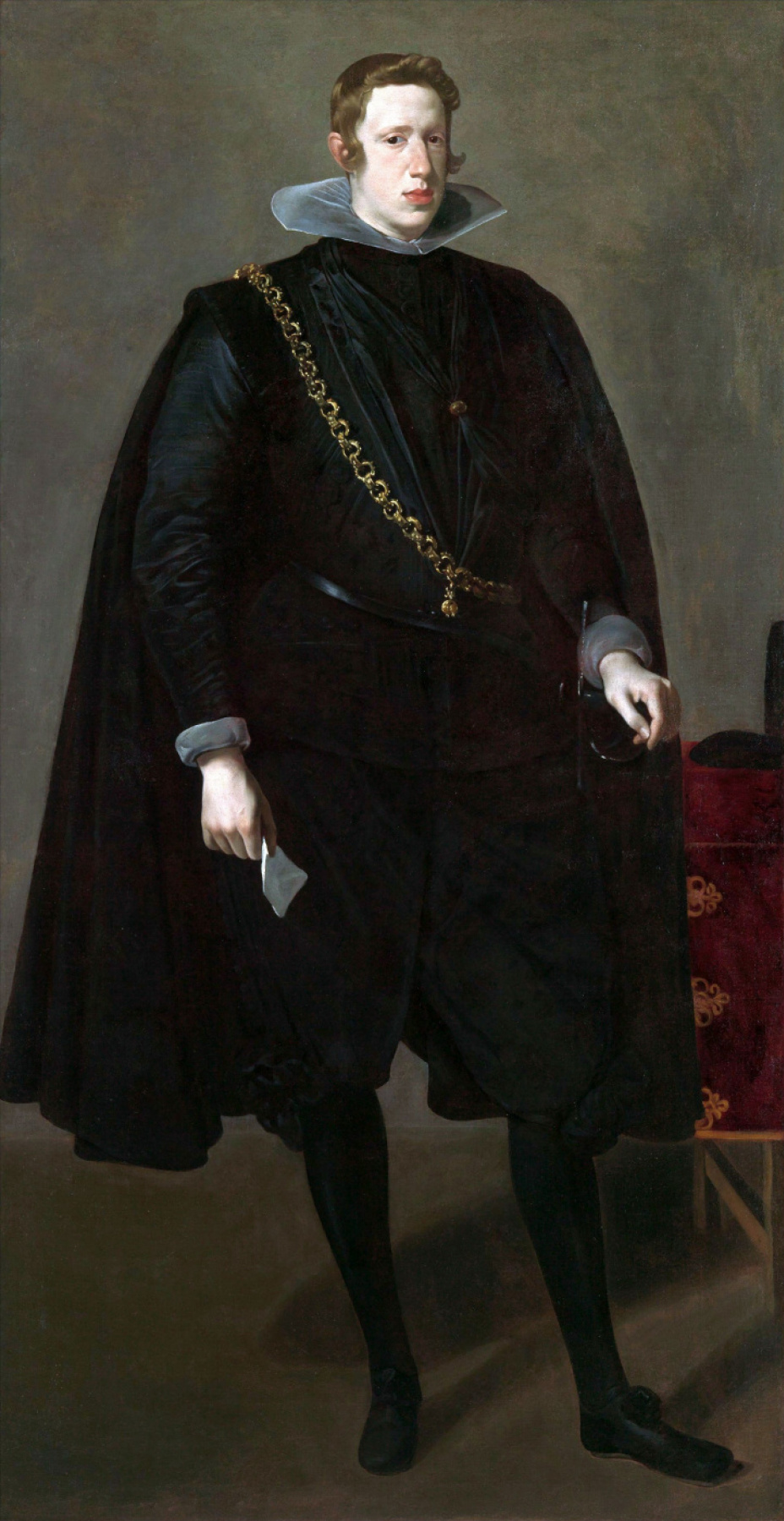 Diego Velazquez. Portrait of Philip IV