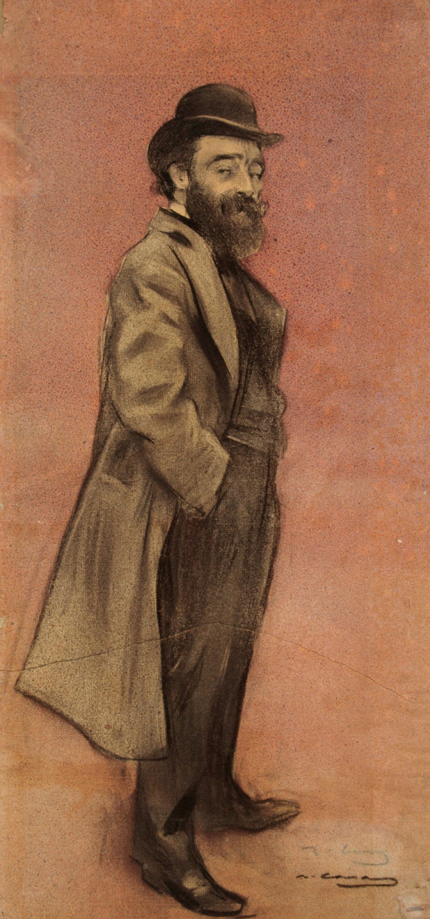 Ramon Casas i Carbó. Portrait of Elise Meifren