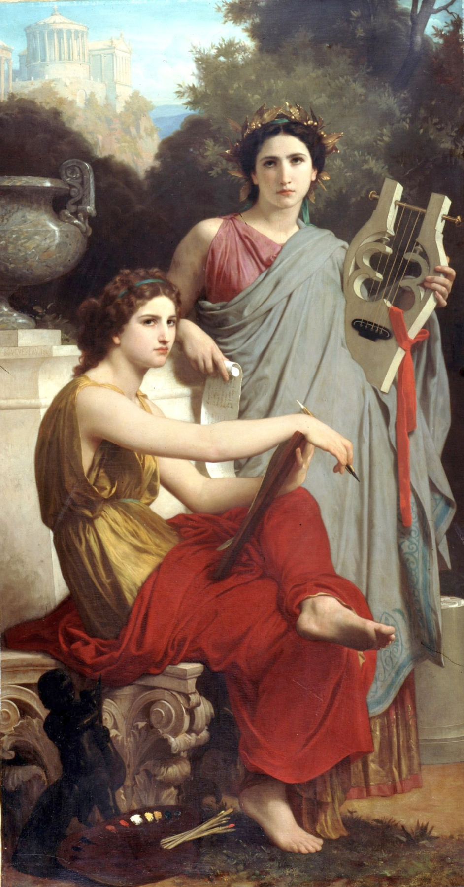 William-Adolphe Bouguereau. Art and literature