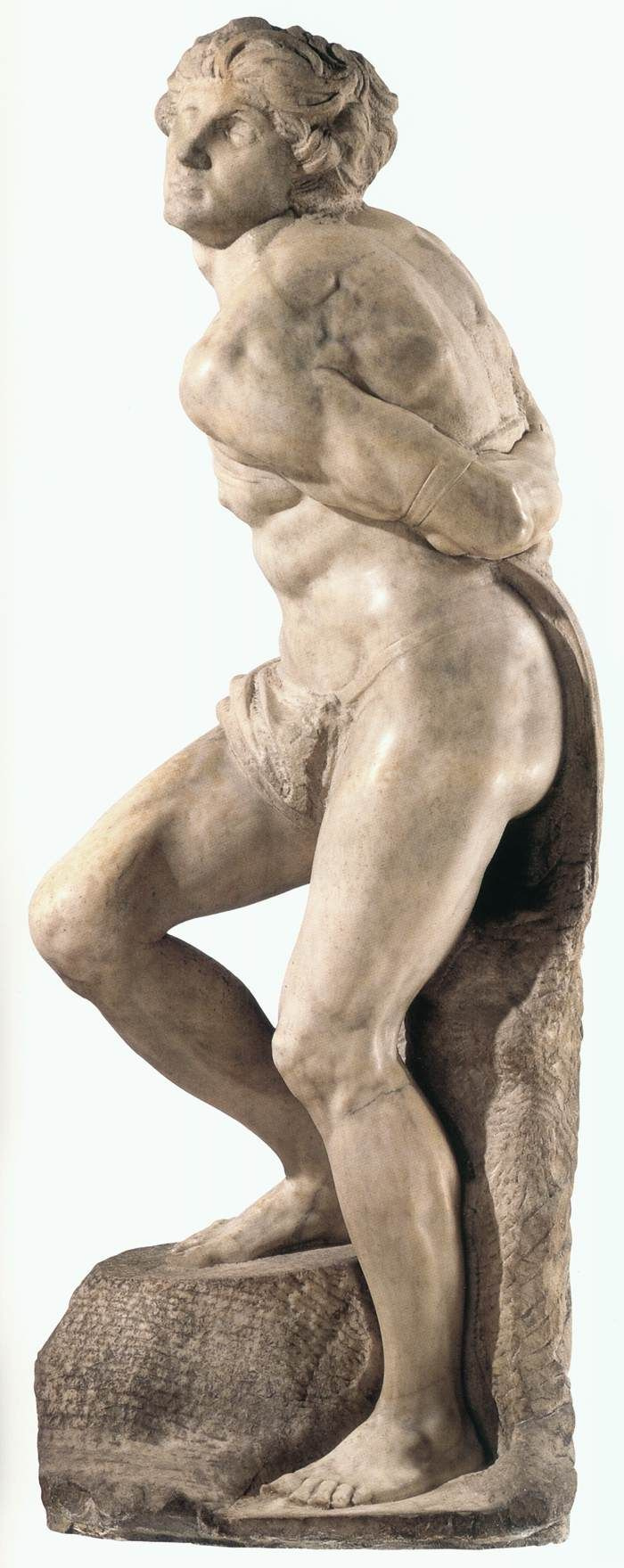 Michelangelo Buonarroti. The rebellious slave