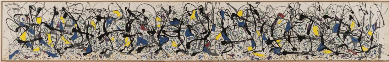 Jackson Pollock. Summertime: Number 9A