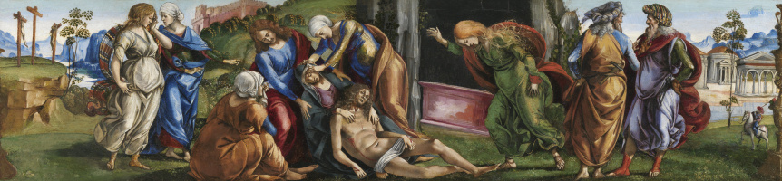 Luke Signorelli. Lamentation over the dead Christ