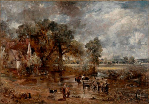 Buy digital version: The Hay Wain by John Constable, London | Arthive