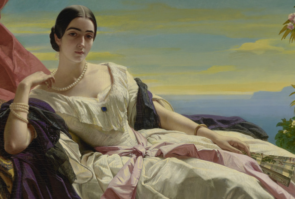 Митендерге қар түйіршіктерімен кесте тігу