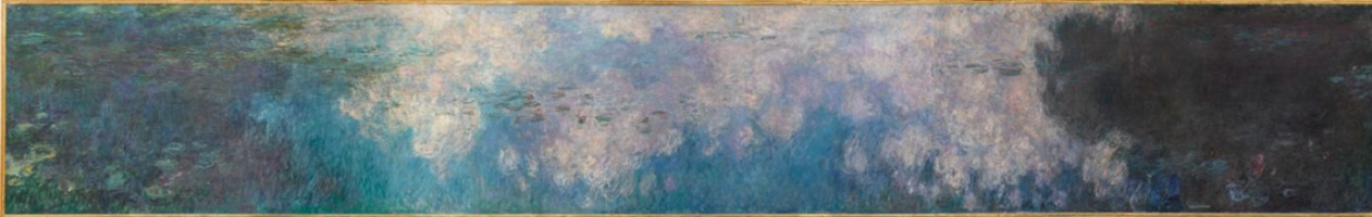 Claude Monet. Water lilies : the clouds