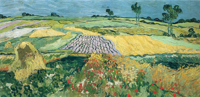 Vincent van Gogh. Fields in Auvers