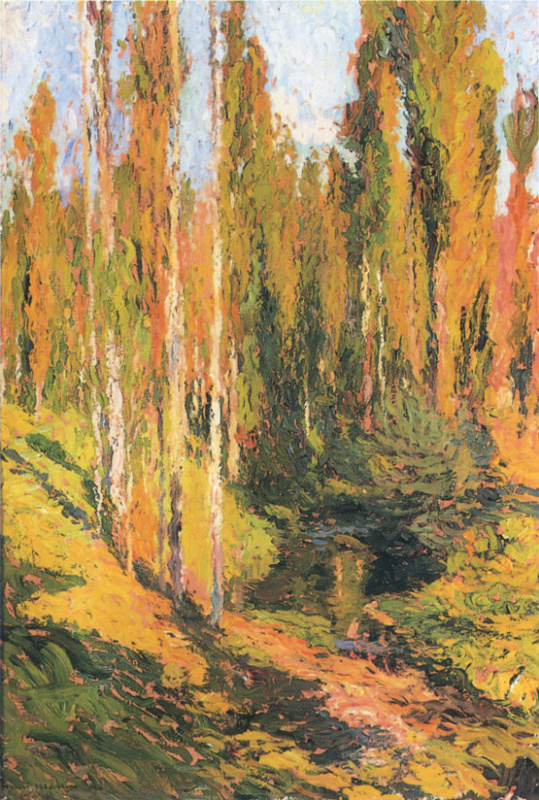 Alfred Sisley Allées de peupliers à Moret-sur-Loing, 1888, 81×60