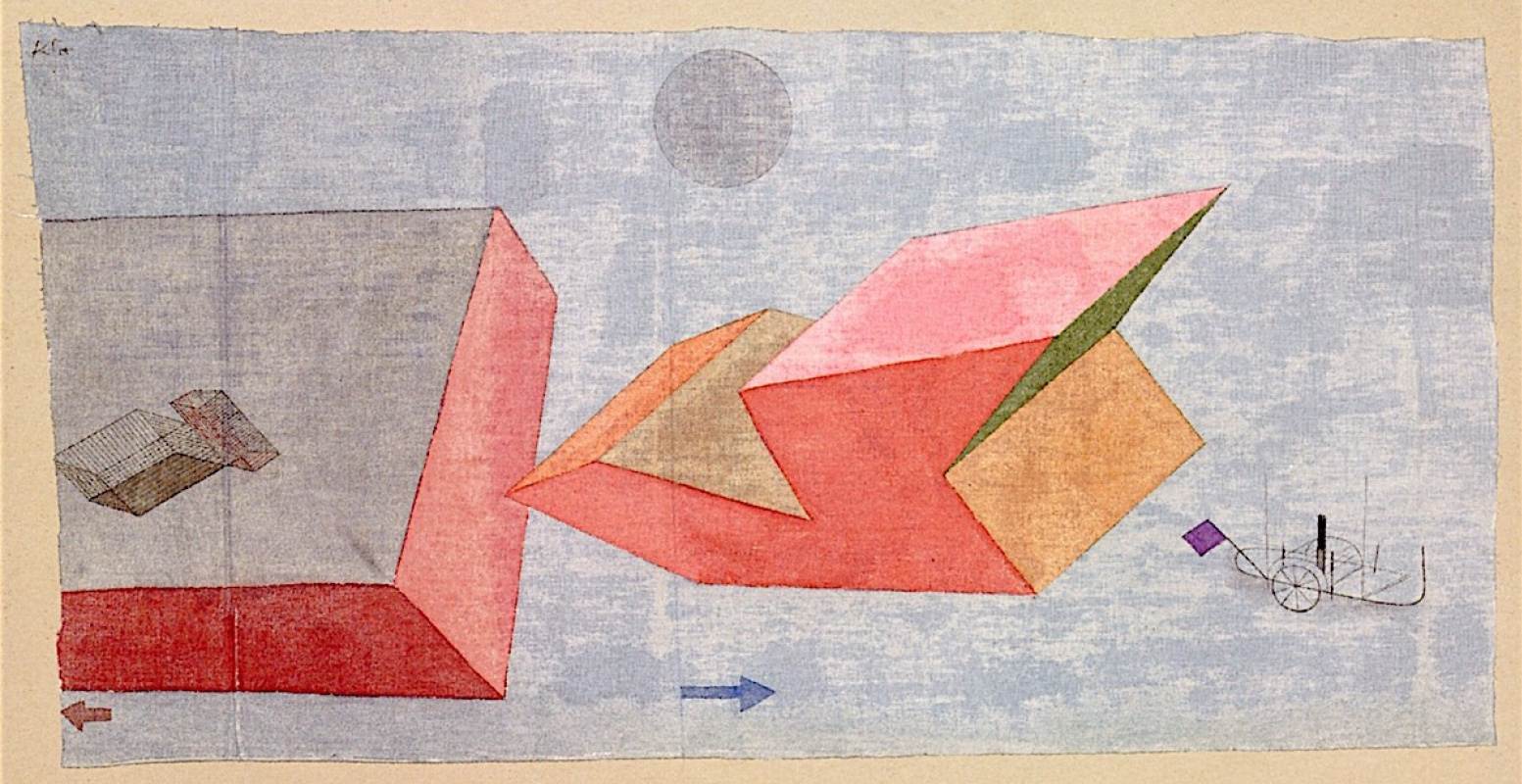 Short Sea Voyage, 1930, 52×26 cm by Paul Klee: History, Analysis