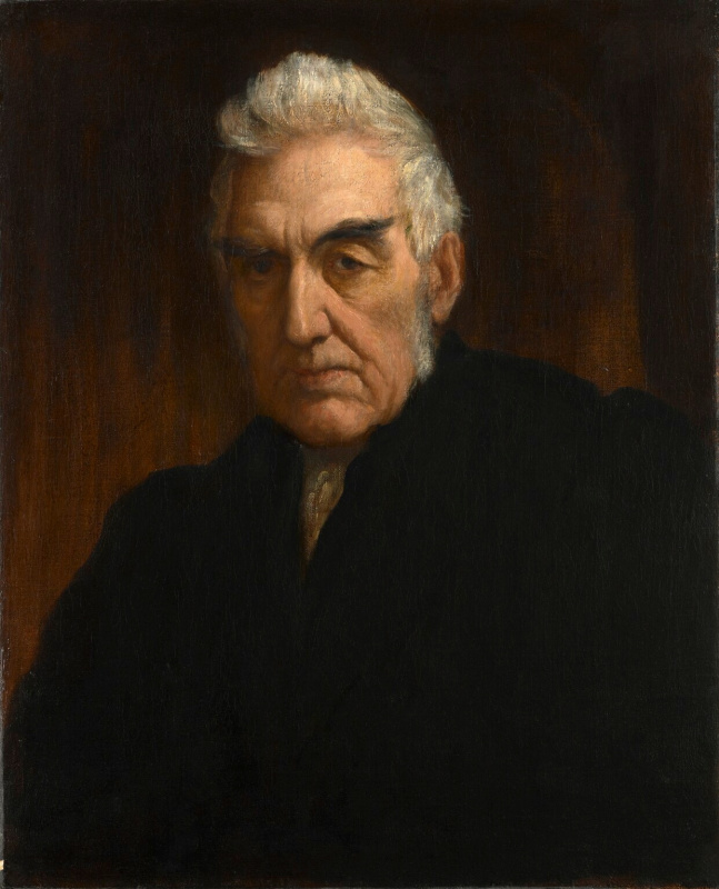 Buy digital version: Self-portrait near the easel by