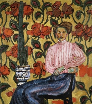 Ilya Mashkov. Portrait Of V. P. Vinogradova