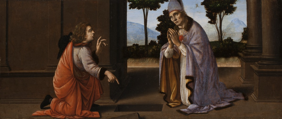Lorenzo di Credi. A Miracle of Saint Donato of Arezzo
