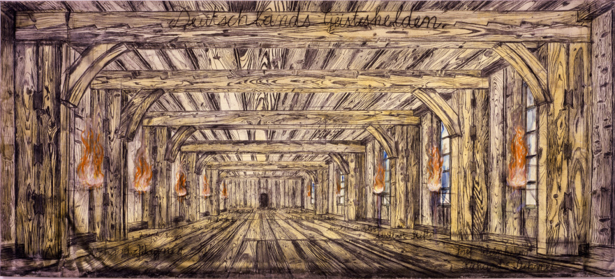 Anselm Kiefer. The heroes of the German spirit