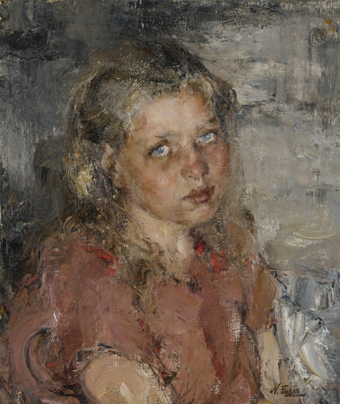 Buy digital version: Portrait of Jeanne Samary by Pierre-Auguste
