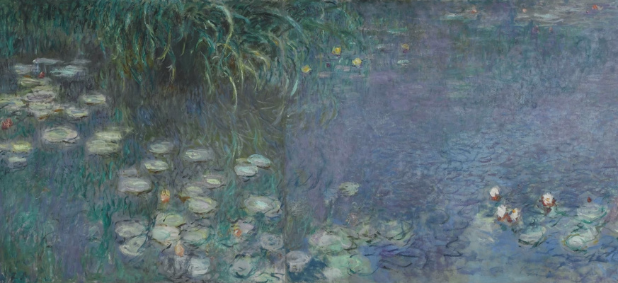 Claude Monet. Water lilies, morning