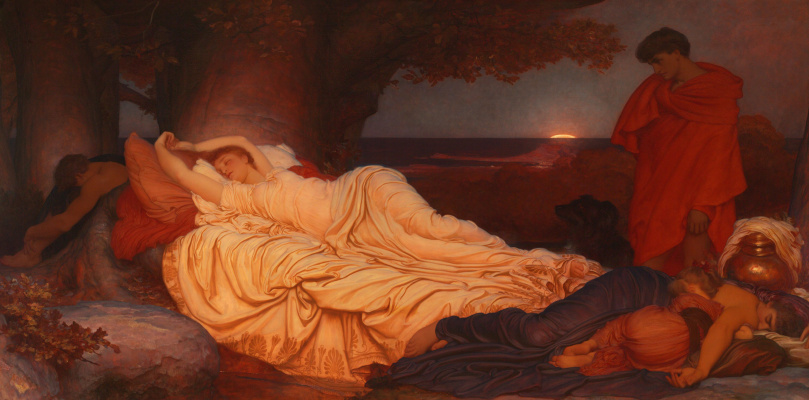 Frederic Leighton. Cimon and Iphigenia