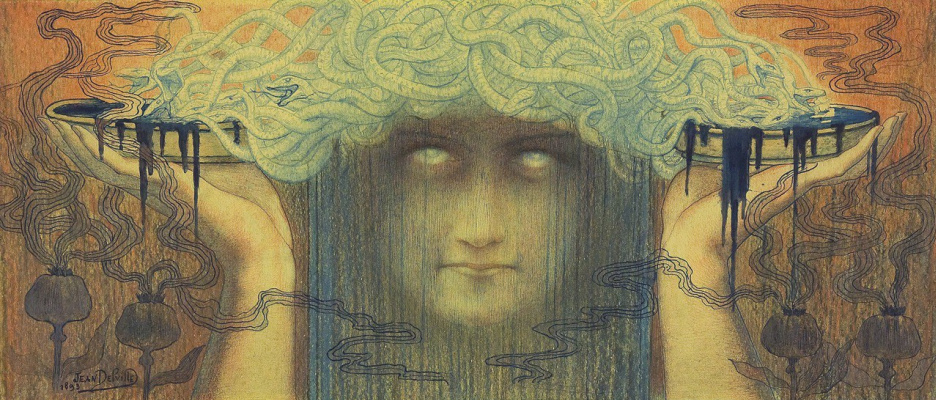 Jean Delville. Jellyfish