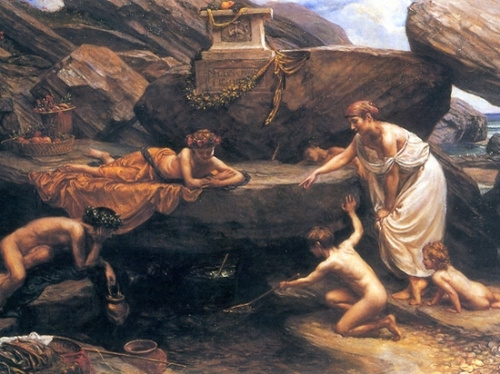 Edward John Poynter. Wonders of the depths